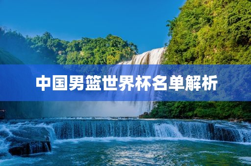 中国男篮世界杯名单解析广州熙林手袋有限公司