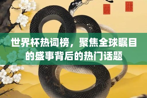 世界杯热词榜,聚焦全球瞩目的盛事背后的热门话题广州熙林手袋有限公司