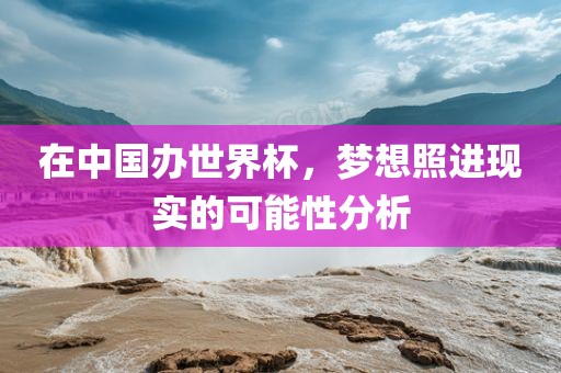 在中国办世界杯,梦想照进现实的可能性分析
