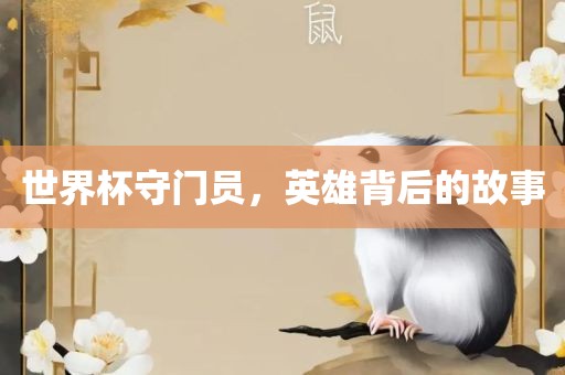 世界杯守门员,英雄背后的故事