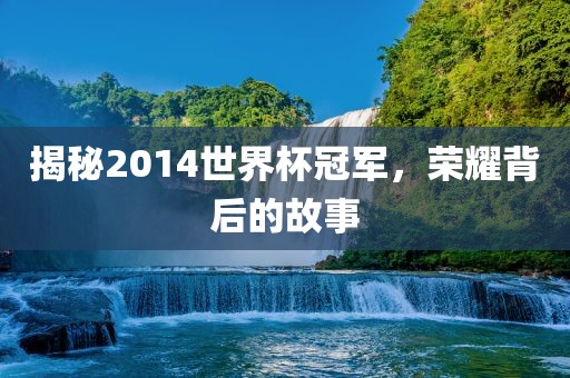 揭秘2014世界杯冠军广州熙林手袋有限公司,荣耀背后的故事