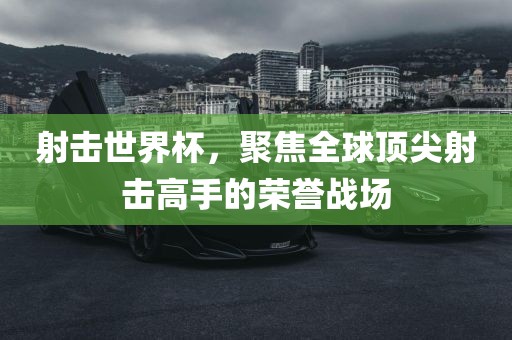 射击世界杯，聚焦全球顶尖射击高手的荣誉战场