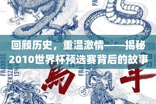 回顾历史，重温激情——揭秘2010世界杯预选赛背后的故事
