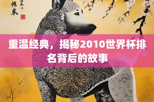 重温经典,揭秘2010世界杯排名背后的故事