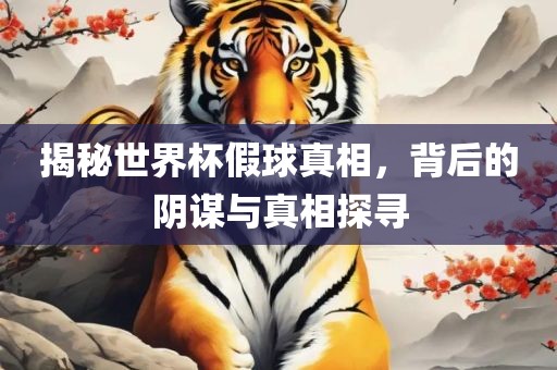 揭秘世界杯假球真相,背后的阴谋与真相探寻