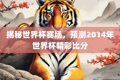 揭秘世界杯赛场,预测2014年世界杯精彩比分