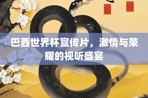 巴西世界杯宣传片,激情与荣耀的视听盛宴