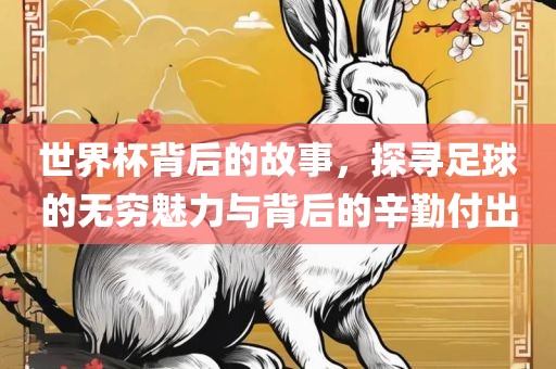 世界杯背后的故事，探寻足球的无穷魅力与背后的辛勤付出