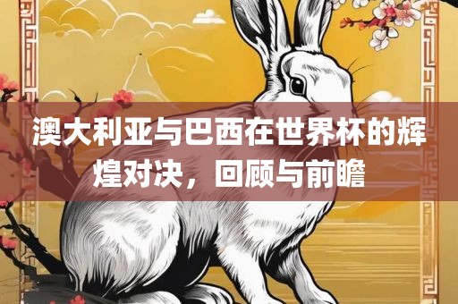 澳大利亚与巴西在世界杯的辉煌对决,回顾与前瞻