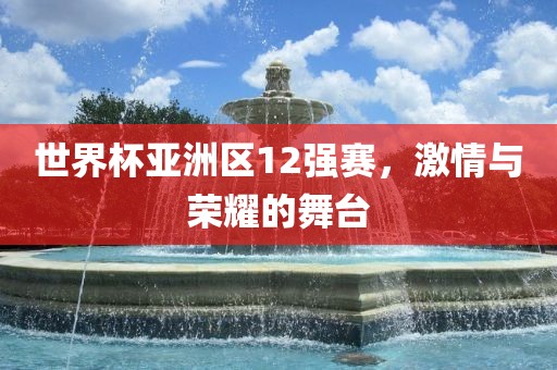 世界杯亚洲区12强赛,激情与荣耀的舞台