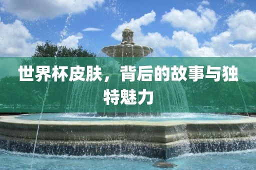 世界杯皮肤,背后的故事与独特魅力