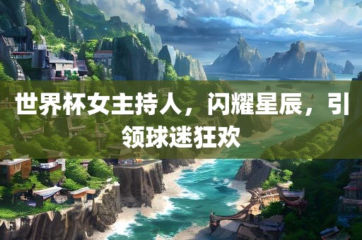 世界杯女主持人，闪耀星辰，引领球迷狂欢
