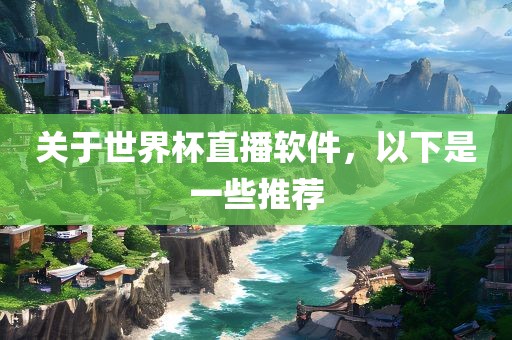 关于世界杯直播软件，以下是一些推荐