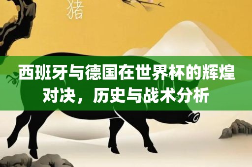 西班牙与德国在世界杯的辉煌对决,历史与战术分析