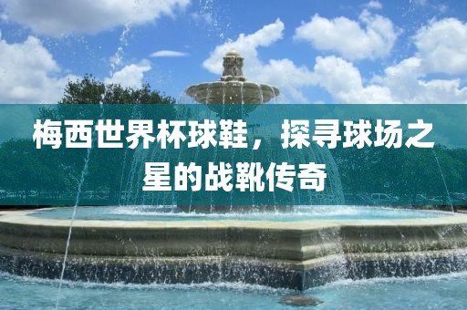 梅西世界杯球鞋,广州熙林手袋有限公司探寻球场之星的战靴传奇