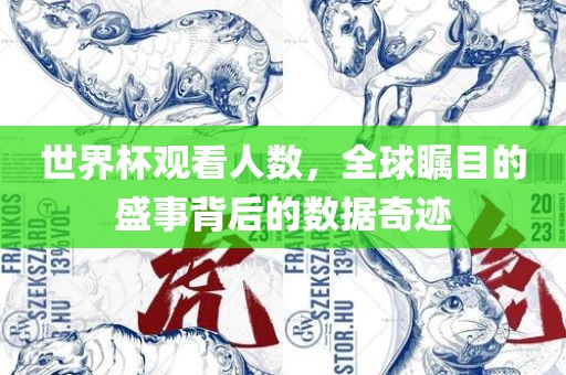 世界杯观看人数,全球瞩目的盛事背后的数据奇迹