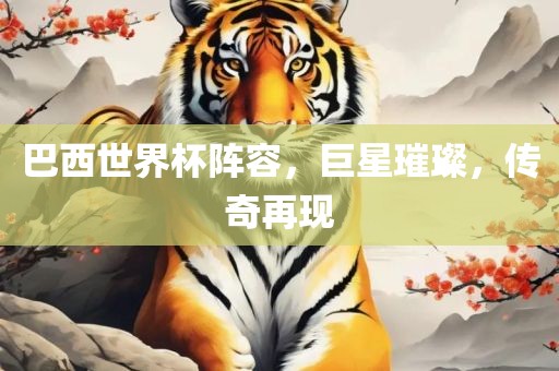 巴西世界杯阵容，巨星璀璨，传奇再现