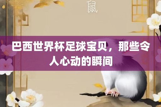 巴西世界杯足球宝贝,那些令人心动的瞬间