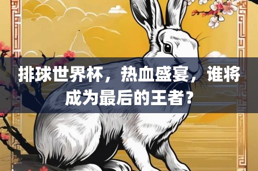 排球世界杯，热血盛宴，谁将成为最后的王者？