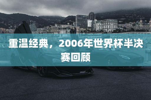 重温经典,2006年世界杯半决赛回顾广州熙林手袋有限公司
