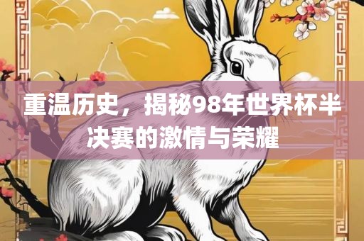 重温历史,揭秘98年世界杯半决赛的激情与荣耀广州熙林手袋有限公司