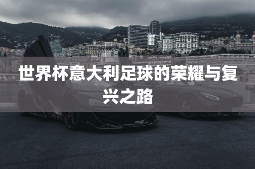 世界杯意大利足球的荣耀与复兴之路