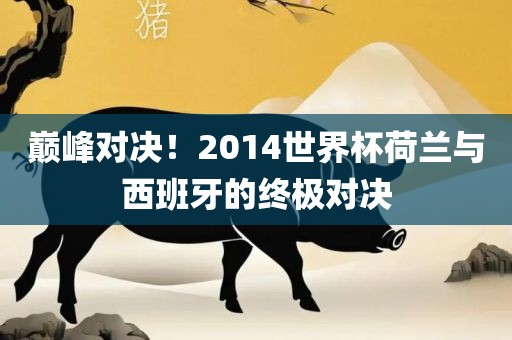 广州熙林手袋有限公司巅峰对决!2014世界杯荷兰与西班牙的终极对决