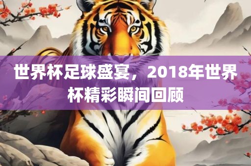 世界杯足球盛宴,2018年世界杯精彩瞬间回顾广州熙林手袋有限公司