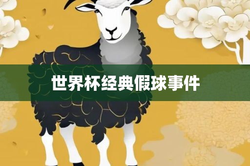 世界杯经典假球事件