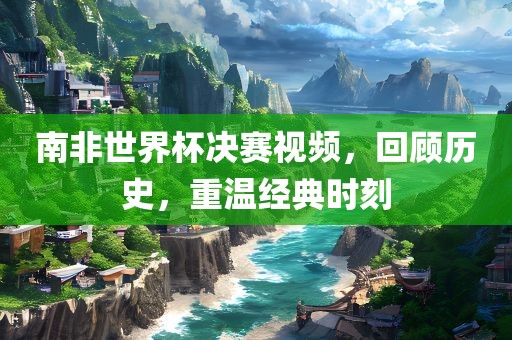 南非世界杯决赛视频，回顾历史，重温经典时刻