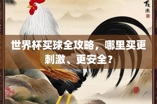 世界杯买球全攻略,哪里买更刺激、更安全?广州熙林手袋有限公司