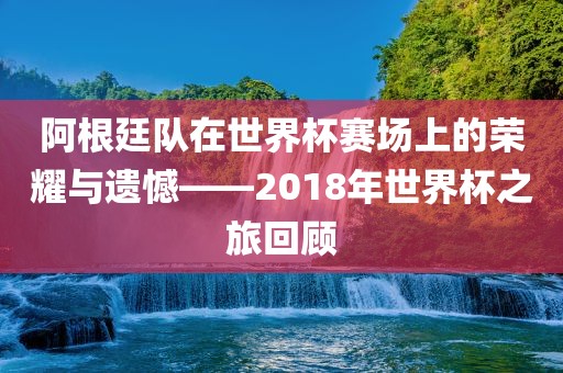 阿根廷队在世界杯赛场上的荣耀与遗憾——2018年世界杯之旅回顾