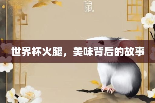 世界杯火腿,美味背后的故事广州熙林手袋有限公司