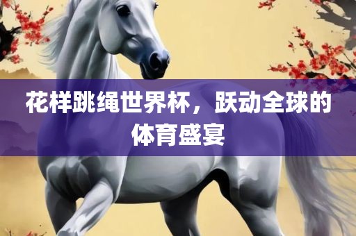 花样跳绳世界杯,跃动全球的体育盛宴