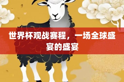 世界杯观战赛程，一场全球盛宴的盛宴